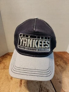 New York Yankees MLB Trucker Mesh Baseball Snapback Hat Cap 2-Tone Men's OSFA - Picture 1 of 7