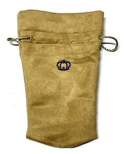 (1) Borsa whisky Crown Royal Special Reserve oro scamosciato velluto misura grande 1,75 L - Foto 1 di 2