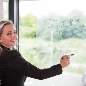 2mil Clear Whiteboard Film Writing Sticker Single Side Adhesive Vinyl Home Use - Picture 1 of 15
