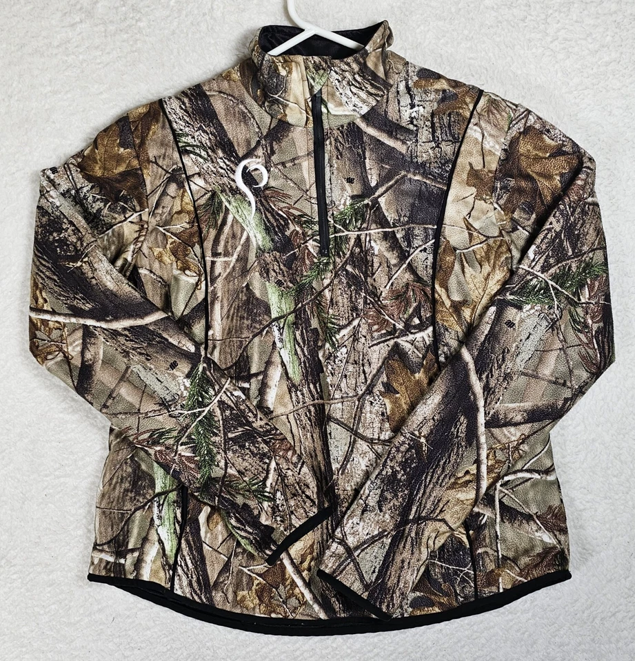 Prois Hunting Apparel Women's Camo AP Pullover Jacket Size Medium Lined Soft  - Image 1 of 4