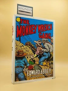 Edward Abbey / The Monkey Wrench Gang Signed 1985 - Picture 1 of 4