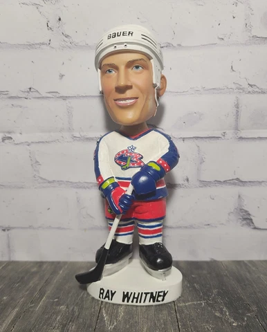 READ - Ray Whitney Columbus Blue Jackets Bobblehead Bank One Bobble Dobbles Cover