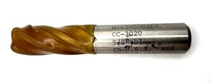 5/8" Durchmesser Vierkantschaft 4 Flöte M42 Kobalt Schaftfräser USA Center Cutting - Bild 1 von 5
