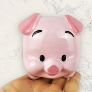 Disney Piglet Coin Money Bank With Cap New In Box Large Piglet Piggy Bank Gift - Picture 1 of 5