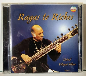 Vilayat Khan-Ragas to Riches Vol1 Navras NRCD 0146/7 UK Import 2 CD set RARE NM- - Picture 1 of 3