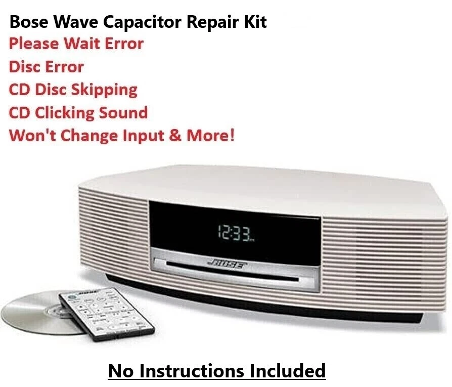 Bose Wave Music System AWRCC1 AWRCC2 AWRCCH Capacitor Repair Kit CD Player Caps - Image 1 of 3