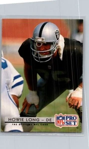 1992 Pro Set FACT Mobil #211 Howie Long - Picture 1 of 2