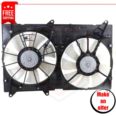 Radiator Cooling Fan 1671120120 for 2001-2007 Toyota Highlander Base, Limited Foto 1 de 4