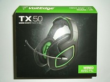 Volt Edge TX50 Wired Gaming Headset - XBOX ONE/PC/Mobile/VR "NEW"