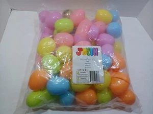 Joyin Easter Eggs Set With One Golden Egg Break Apart 60 Eggs Hunt Plastic - Picture 1 of 6