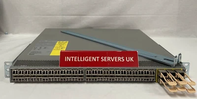 Cisco Nexus N3K-C3172PQ-10GE 48x SFP-10G-SR and 6x QSFP-40G-SR4 Network Switch  - Image 1 of 2