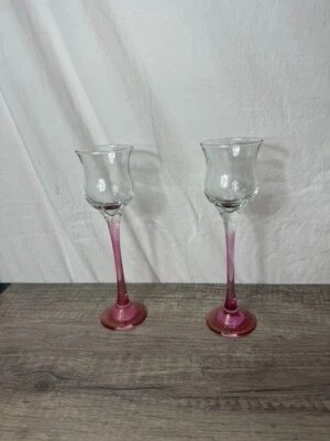 Juego de 2 candelabros votivos graduados Goebel Gem de colección de 7,5" Foto 1 de 4