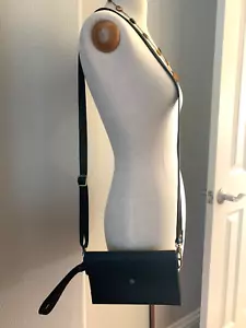 NUOVA borsa a tracolla/frittura Portland in pelle nera 3 in 1 - Foto 1 di 18