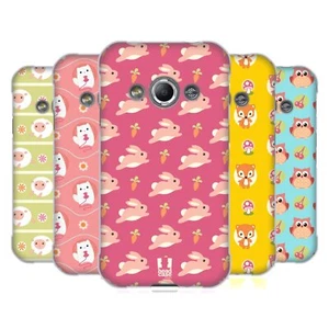 HEAD CASE DESIGNS CUTIE ANIMAL PATTERNS SOFT GEL CASE FOR SAMSUNG PHONES 4 - Picture 1 of 12