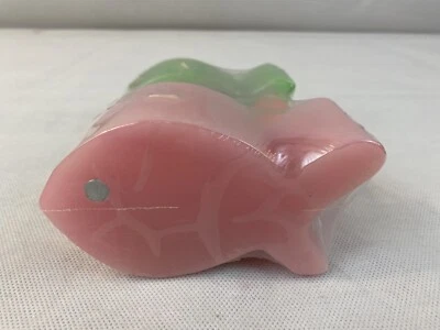 Set of 3 Colorful Fresh Fish Candles Citronella Scented 1014536 FAST SHIP - Image 1 of 4
