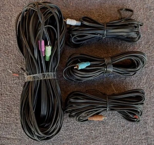 Juego de cables de altavoz 5.0 Bose Acoustimass / Lifestyle * 3x 4m 2x 10m negro - Imagen 1 de 1