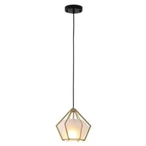 Canada 1 Light 8 inch Gold Pendant Ceiling Light - Picture 1 of 6