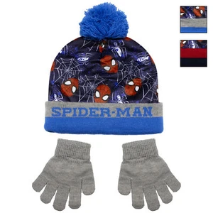 Cappello e guanti Spiderman per bambino invernale cappellino con pon pon 6961 - Imagen 1 de 11