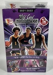 2021-22 Wild Card Alumination Basketball Cards HANGER BOX 12 Cards NEW SEALED - Picture 1 of 6