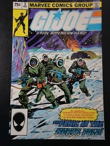 G.I.Joe #2 Marvel Comics seconda stampa intro Kwinn l'inuit 1982 alta qualità - Foto 1 di 4