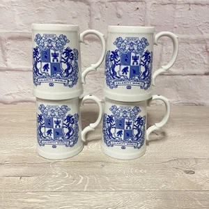 Calamityware 20oz CALAMITY WORLD Beer Stein Don Moyer 2021 4pc Lot Blue White - Picture 1 of 14
