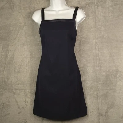 Mini Vestido Vintage Rampage Azul Marino Y2K Talla 7 Whimsigoth Hoco Cuello Cuadrado Foto 1 de 4