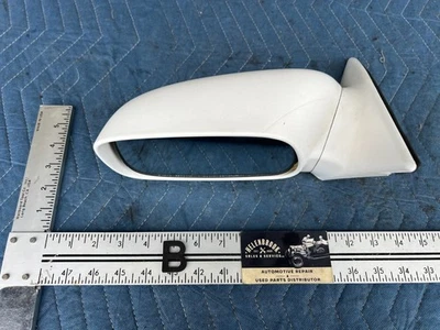 2002-2006 Toyota Camry LH conjunto de espelho elétrico lateral esquerdo do motorista branco OE #86DU - Imagem 1 de 4