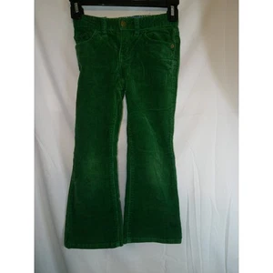The Children's Place Corduroy Flare Leg Stretch Green Pants Size 6 - Picture 1 of 3