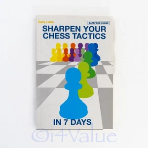 Sharpen Your Chess Tactics in 7 Days, by Gary Lane, Softcover, Brand new - Foto 1 di 1