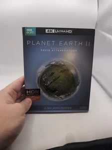 Planet Earth II 4K Ultra HD Bluray/Bluray w/ OOP Slipcover - Picture 1 of 6