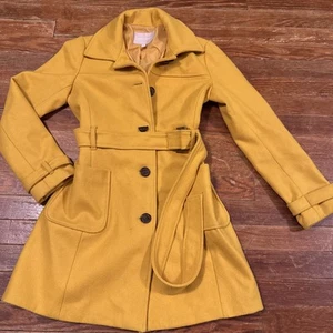 Banana Republic Senfgelb Wollmischung Peacoat - Bild 1 von 4