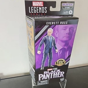 Figura de acción Everett Ross Black Panther Marvel Legends Collection CAJA DMG - Imagen 1 de 5
