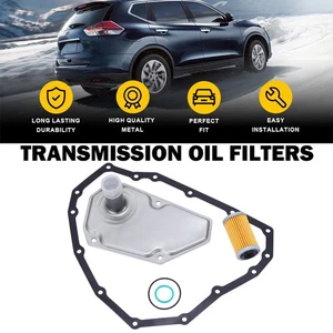 Filtros de aceite de transmisión con junta de bandeja para Nissan Sentra 1.8 Versa 1.6 2012-2019 - Imagen 1 de 12