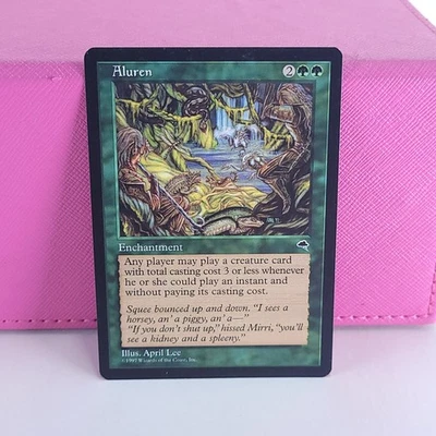 MP Aluren Slight Play English Tempest MTG Magic The Gathering - Image 1 of 4