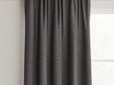 Room Essentials 1 pc Room Darkening Heathered Window Curtain Panel 42"X63'' - Image 1 of 4