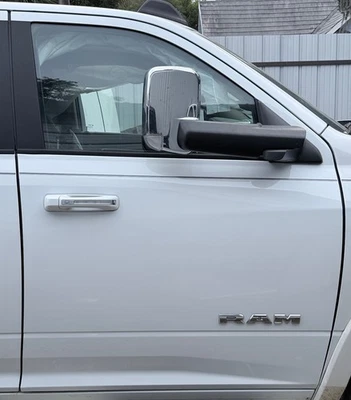 ✅ 19-26 RAM 1500 Classic y 2500 3500 5º OEM PUERTA COMPLETA DELANTERA DERECHA Blanco PW7 Foto 1 de 4
