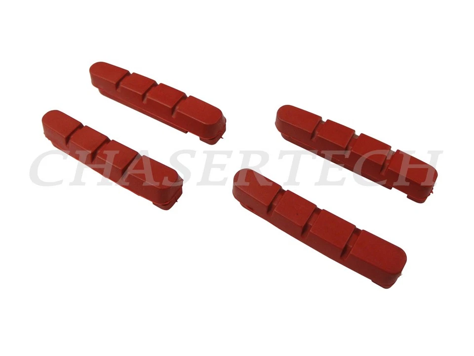 Nuevo cartucho de bicicleta de carretera almohadilla insertos para zapatos compatible con Shimano rojo 2 pares Foto 1 de 1