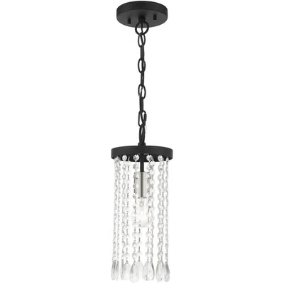 Mini colgante negro Livex Lighting 51062-04 Elizabeth Foto 1 de 4