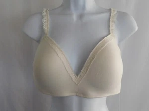 Reggiseno donna Anne Klein bianco senza ferretto incrociato taglia 38C - Foto 1 di 9