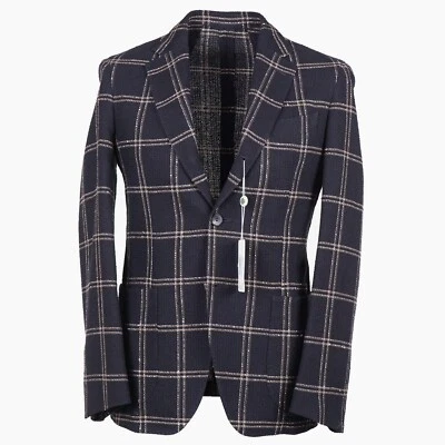 Luigi Borrelli Soft-Constructed Woven Cotton-Linen Sport Coat Slim 40R (Eu 50) - Image 1 of 4