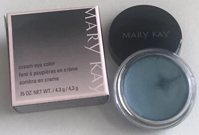 New In Box Mary Kay Cream Eye Color Coastal Blue #025873 ~ Full Size ~ Fast Ship - Image 1 of 3