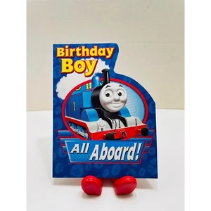 American Greetings 2013 Thomas The Train Birthday Boy Birthday Greeting Card - Picture 1 of 3