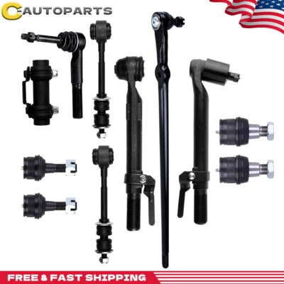 Front Tie Rod End Sway Bar Ball Joint For 2005-2007 Ford F-250 F-350 Super Duty - Image 1 of 4