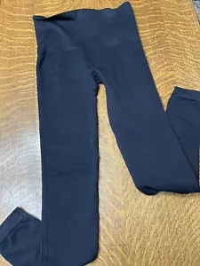 SPANX black highwaisted leggings Womens M - Picture 1 of 2