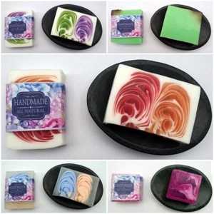 Naturseife Duftseife handgemacht Seife mit Olivenöl viele Düfte GP1kg=30,90€ - Bild 1 von 19