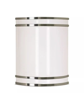 Satco | Nuvo #62-1645 Lighting Glamour LED 9" Wall Sconce Brush/Nickel Open Box - Picture 1 of 4