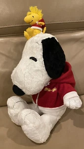 Snoopy & Woodstock Macy's Weihnachten roter Hoodie Plüsch Peanuts 23 Zoll - Bild 1 von 5