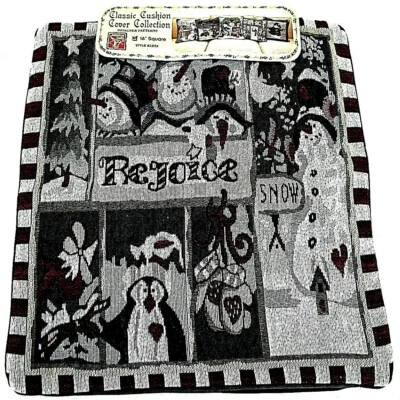 Снеговик 16» подушка чехол квадратный зимний снеговиков Рождественская подушка American Crafts - Изображение 1 из 3