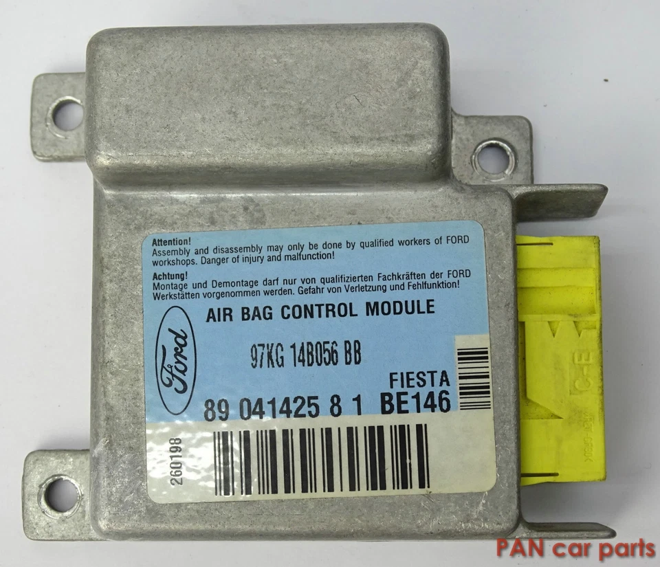Centralina sensore airbag Ford Fiesta IV BE146, 97KG14B056BB - Immagine 1 di 4