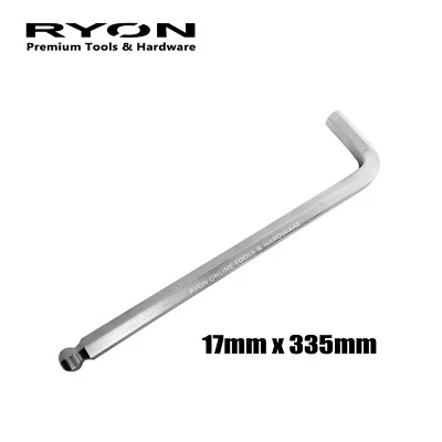 17mm x 335mm Jumbo Allen Key Hex Wrench Extra Long Large Ball Point Cr-V  - image 1 of 4